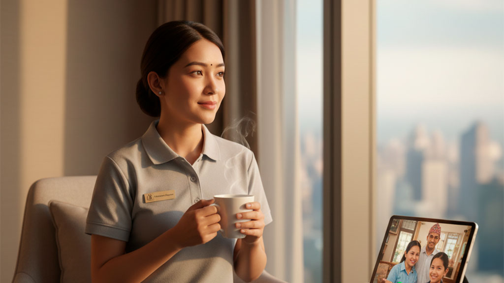 The emotional and physical well-being of domestic staff