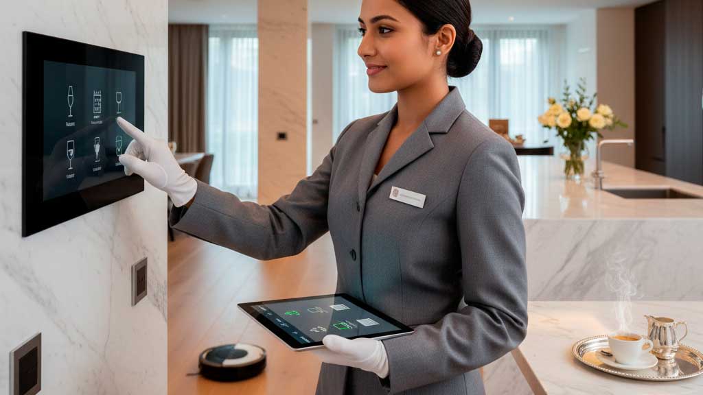 The influence of technology on modern domestic service